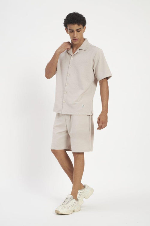 beige-cuban-collar-men-coord-set