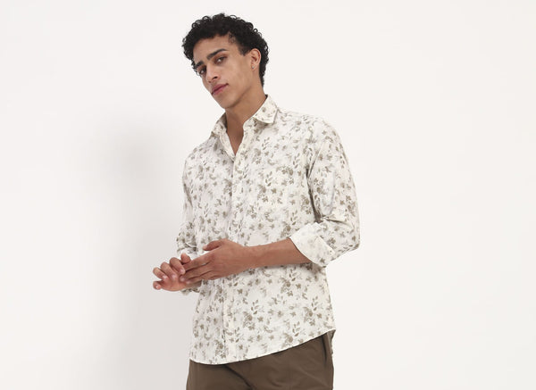 white-floral-print-cotton-shirt