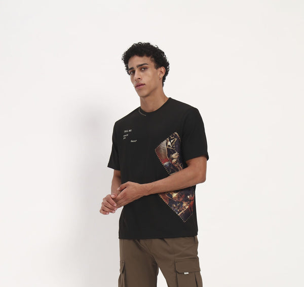 ZOCCO Black Patch Graphic T-Shirt