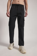 black-cargo-joggers