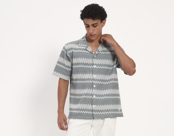 slate-grey-zigzag-cuban-collar-shirt
