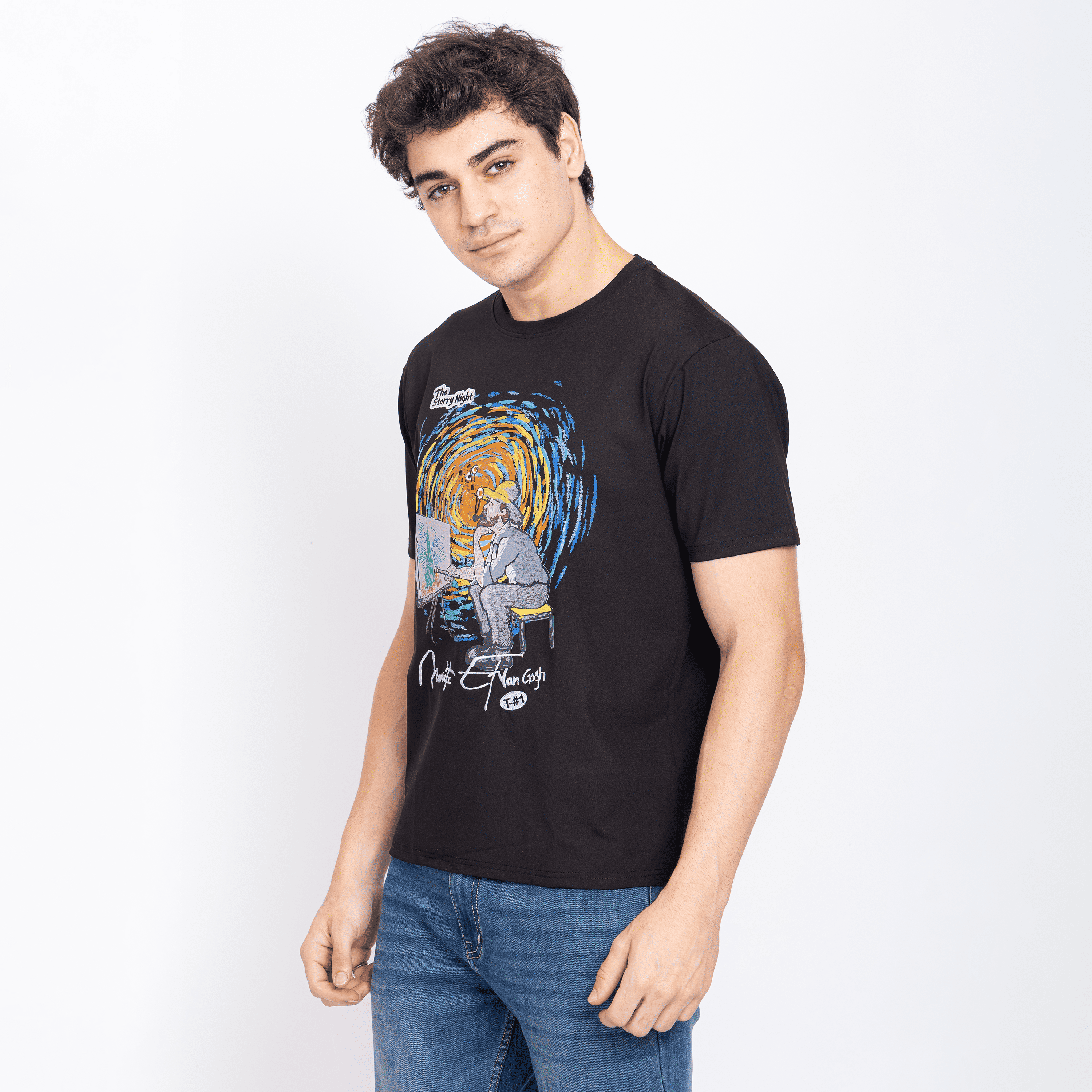 Half Sleeve Round Neck T-Shirt