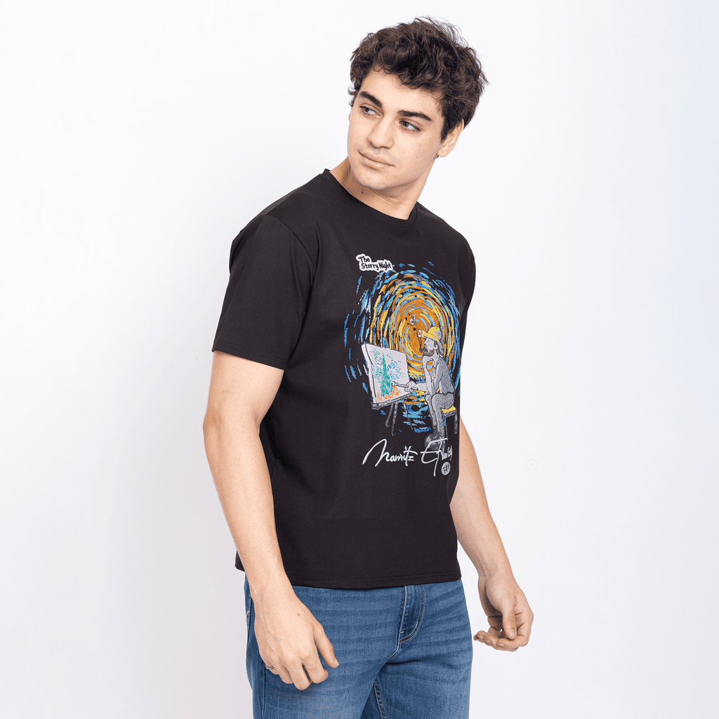 Half Sleeve Round Neck T-Shirt