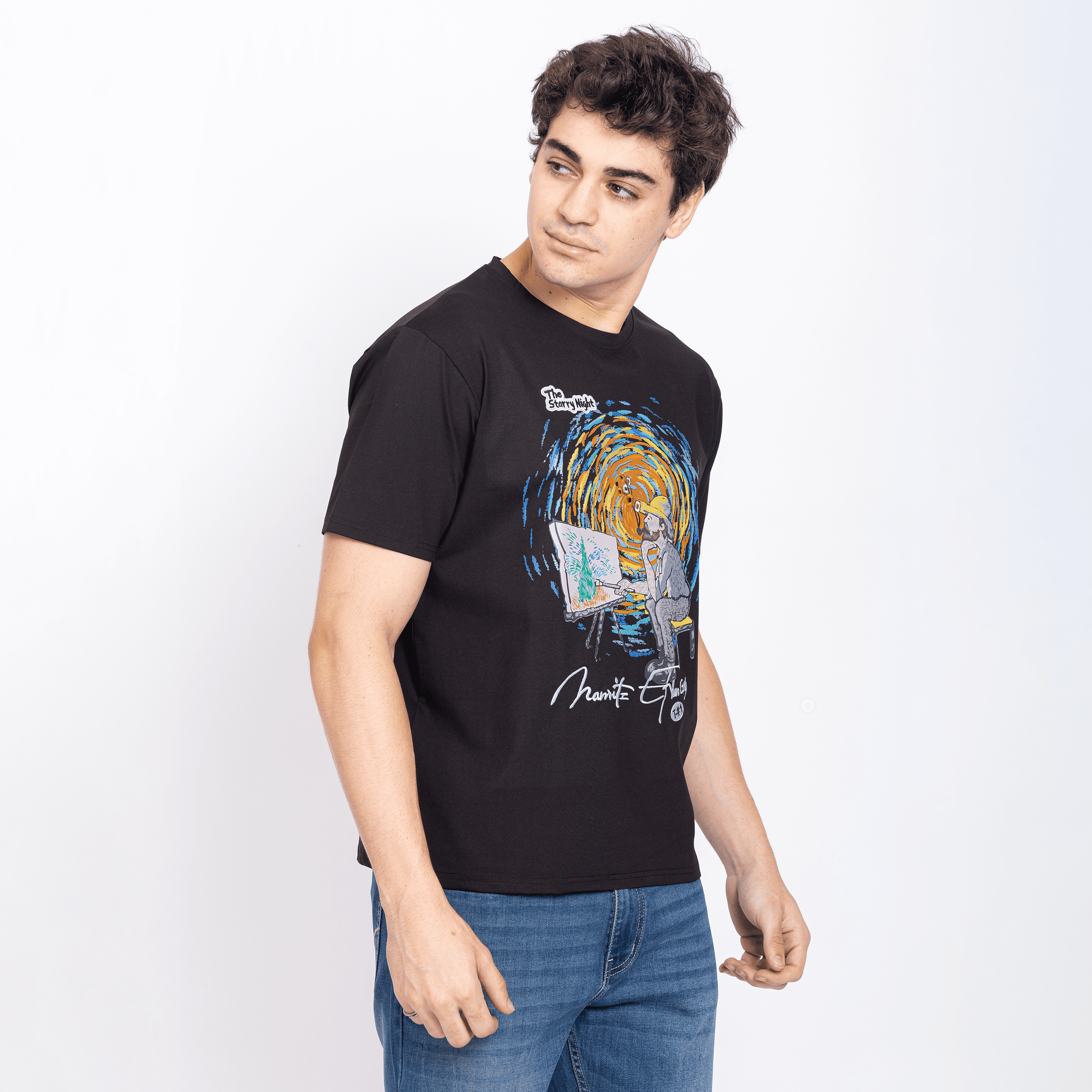 Half Sleeve Round Neck T-Shirt