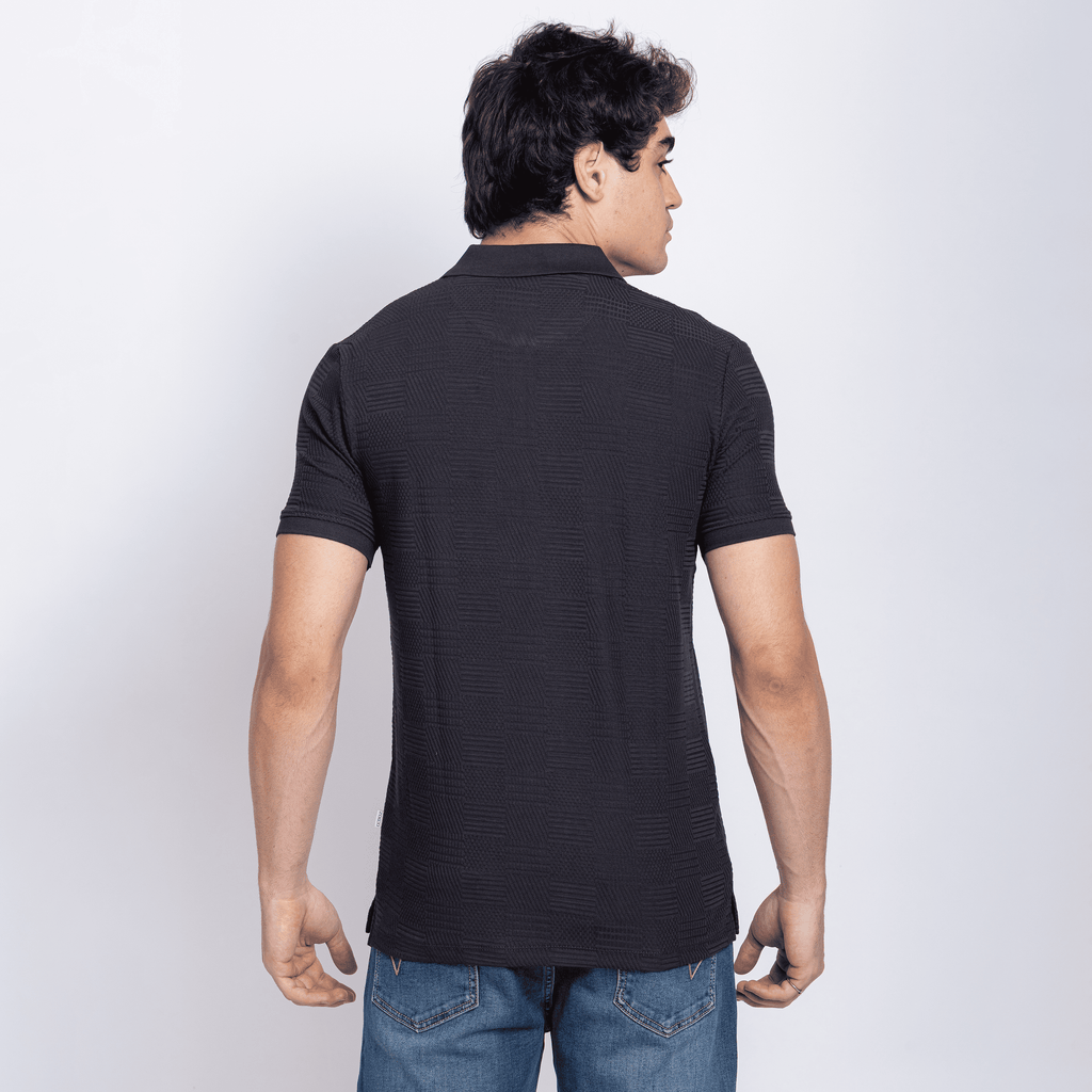 Half Sleeve Collar T-Shirt