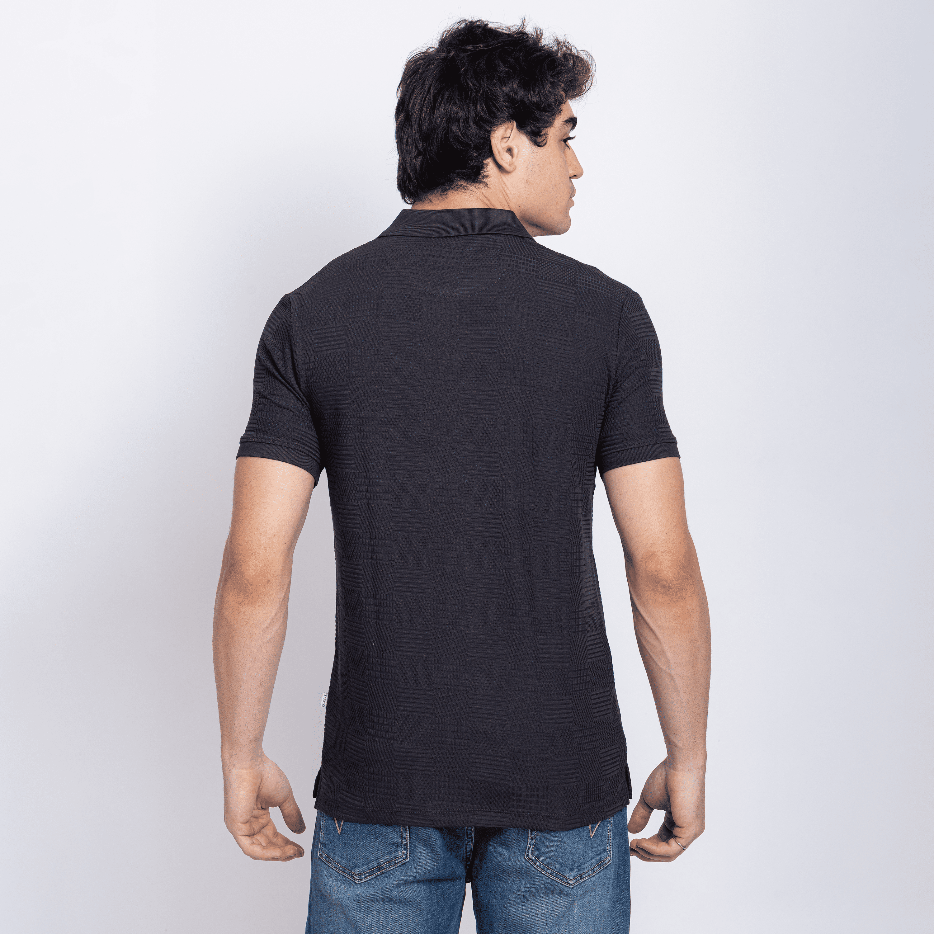 Half Sleeve Collar T-Shirt