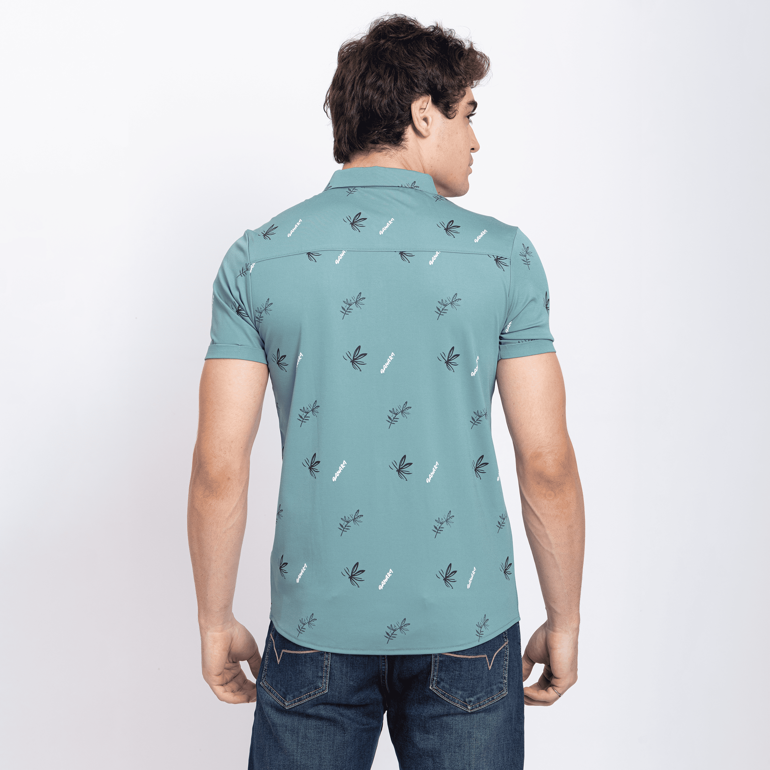 Half Sleeve Shirt AOP Print