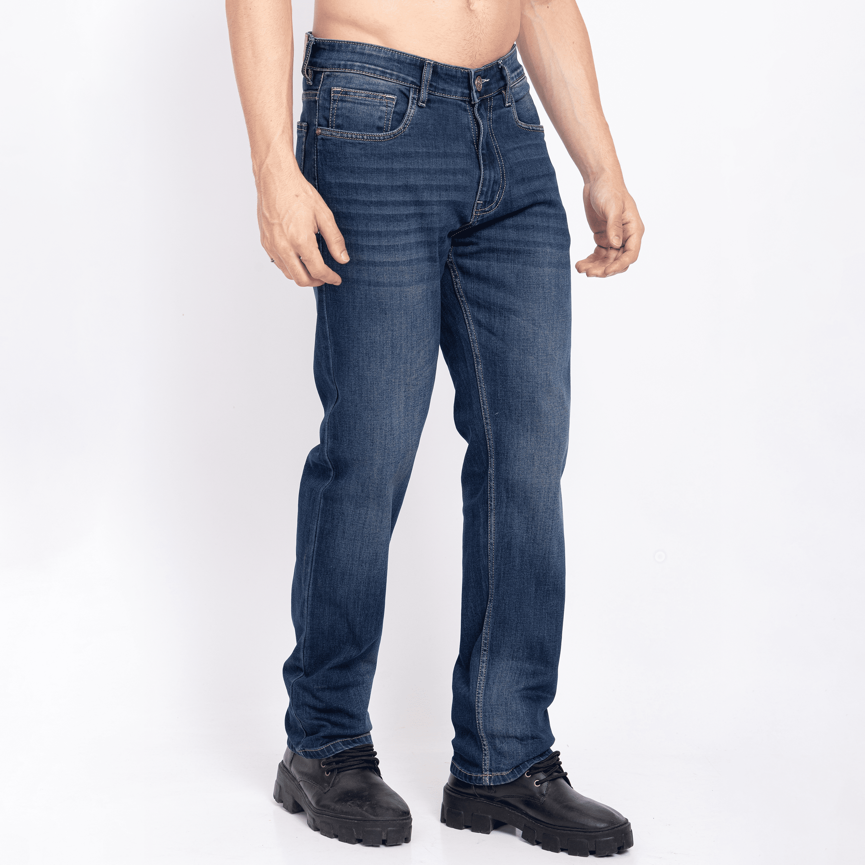 Straight Fit Mens Jeans