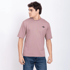 Half Sleeve Round Neck T-Shirt with Front & Back Print