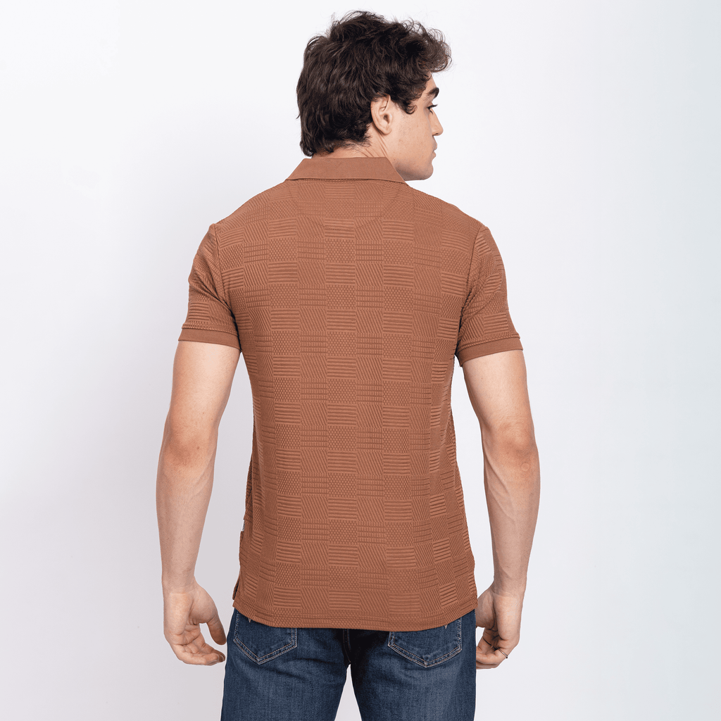 Half Sleeve Collar T-Shirt
