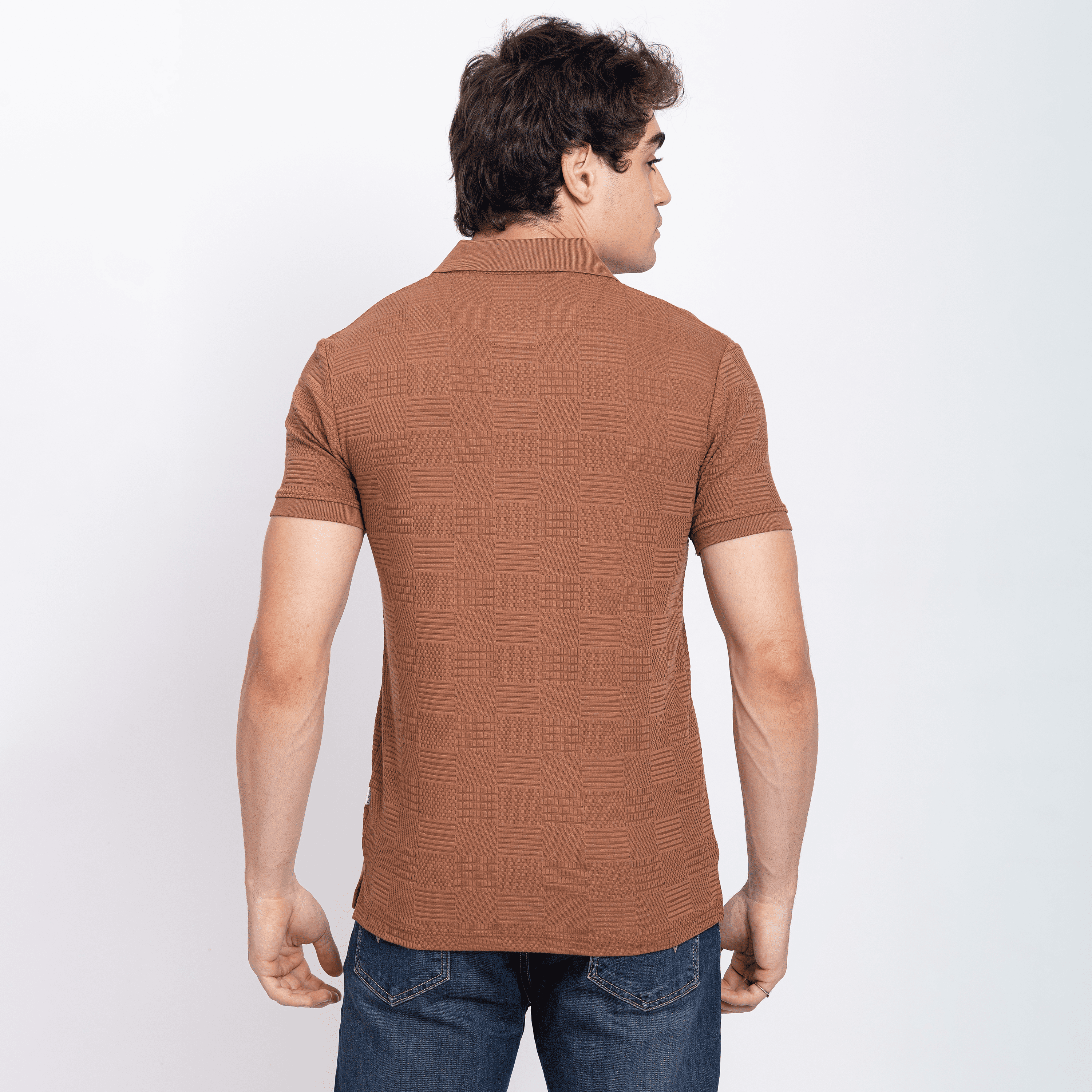 Half Sleeve Collar T-Shirt