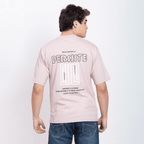 Half Sleeve Round Neck T-Shirt with Front & Back Print