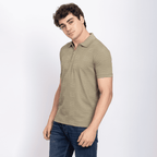 Half Sleeve Collar T-Shirt