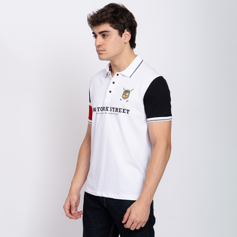 Half Sleeve Collar T-Shirt