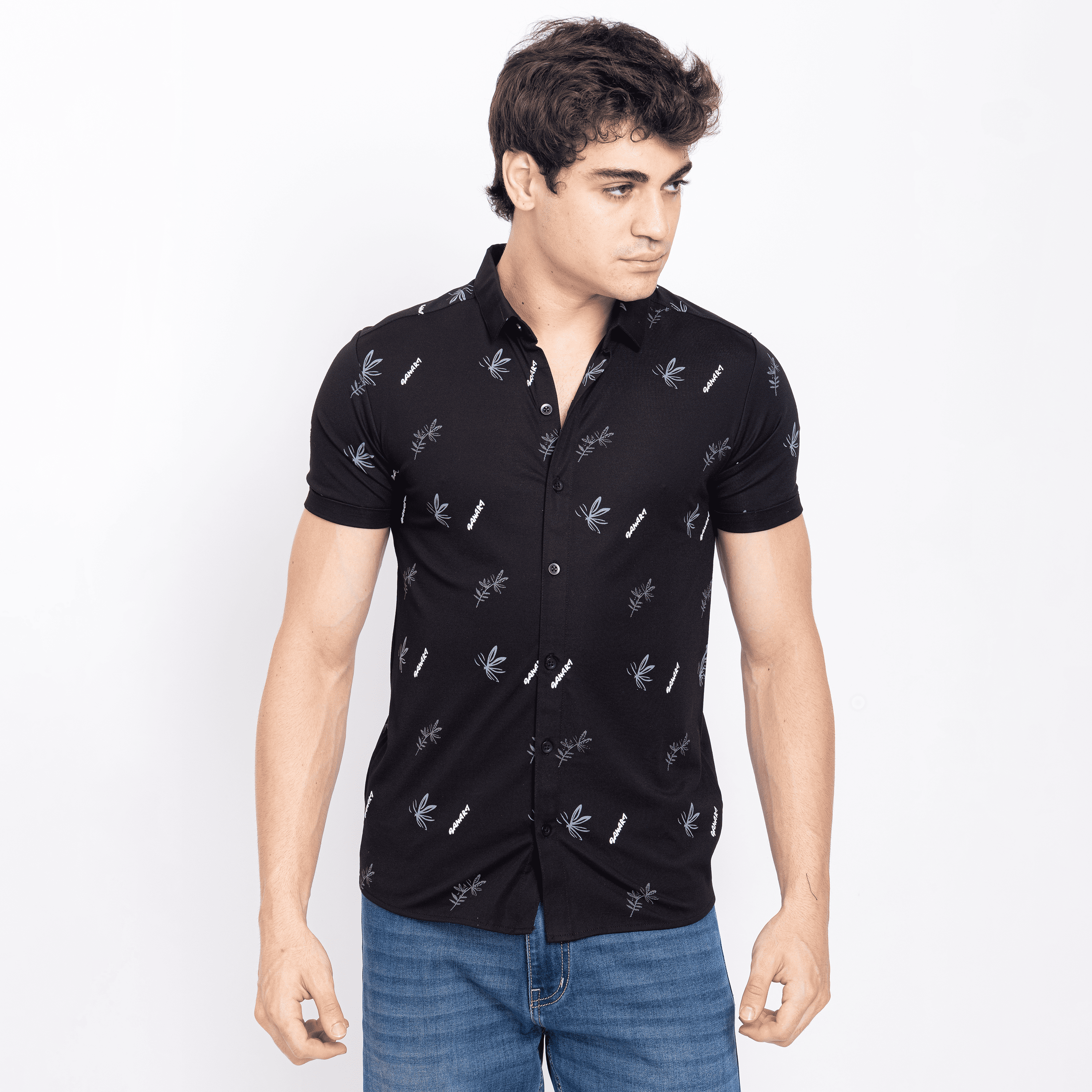 Half Sleeve Shirt AOP Print