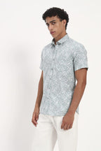 mist-green-tropical-leaf-print-shirt