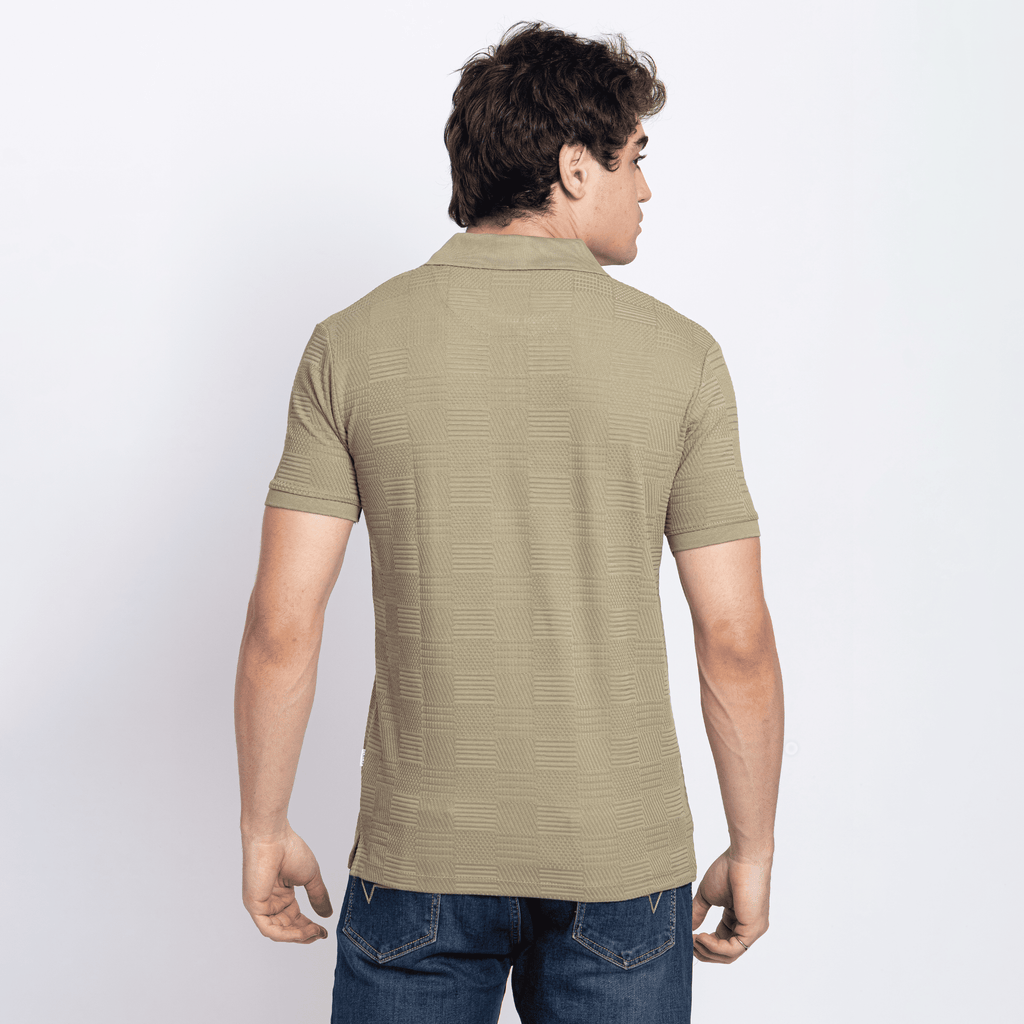 Half Sleeve Collar T-Shirt