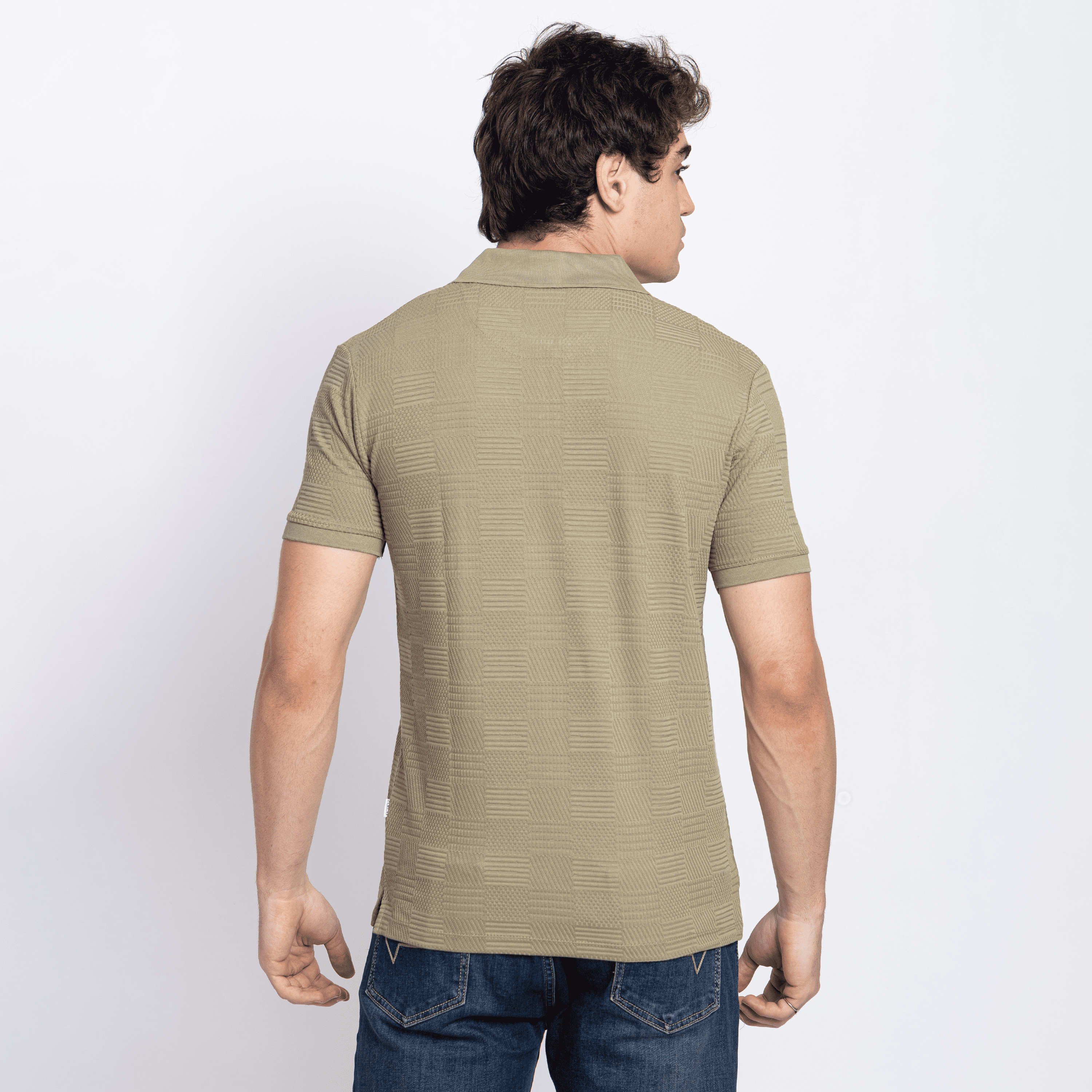 Half Sleeve Collar T-Shirt