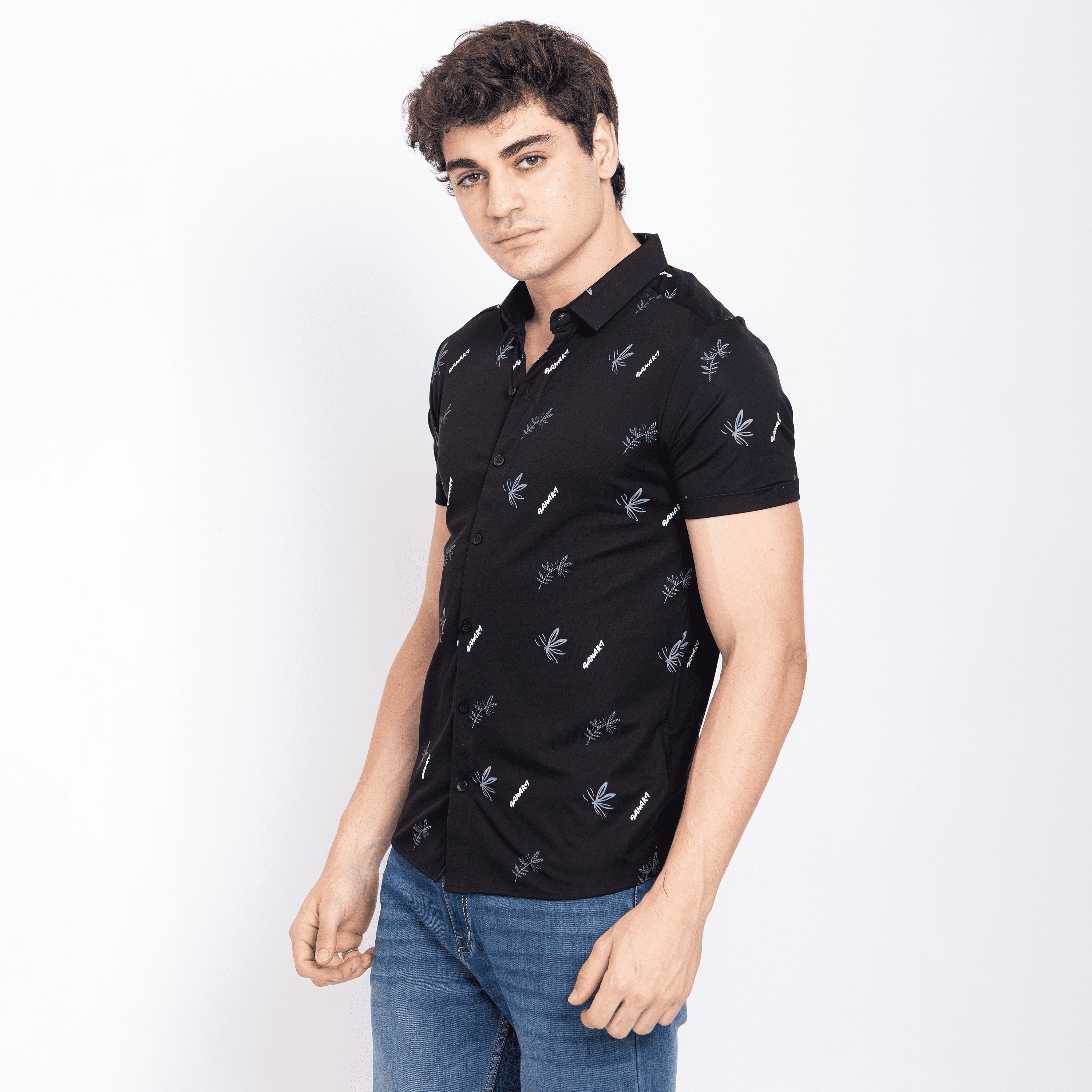 Half Sleeve Shirt AOP Print