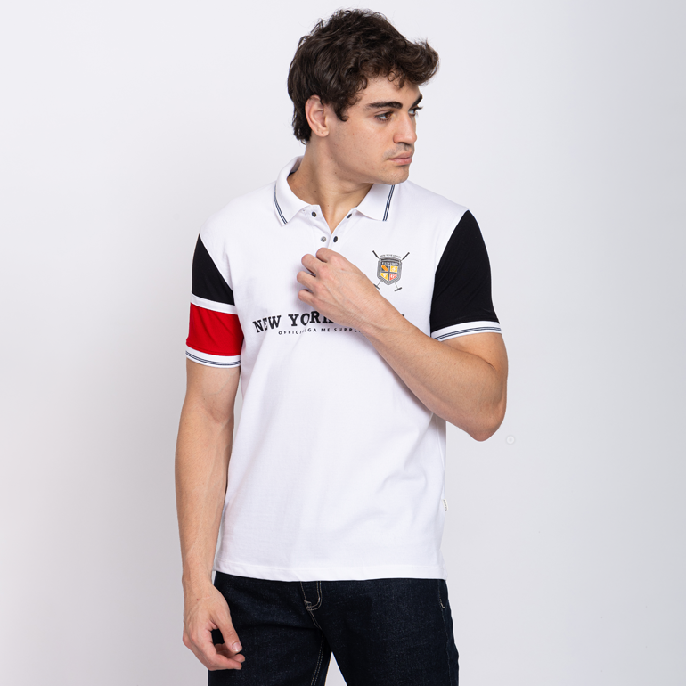 Half Sleeve Collar T-Shirt