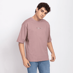 Half Sleeve Round Neck T-Shirt with Front & Back Print