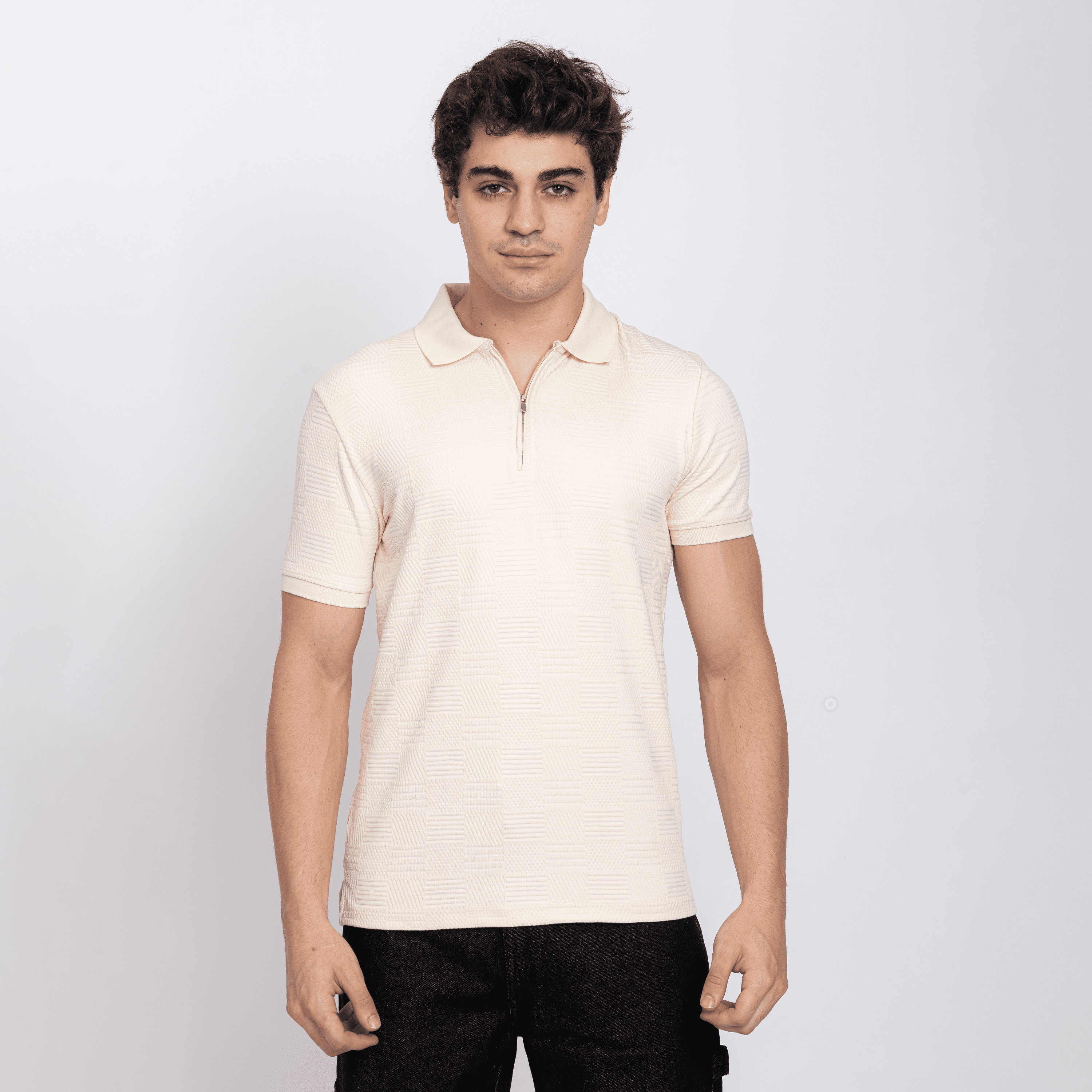 Half Sleeve Collar T-Shirt