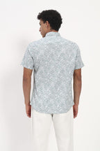 mist-green-tropical-leaf-print-shirt