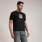 Black Butterfly Graphic T-Shirt