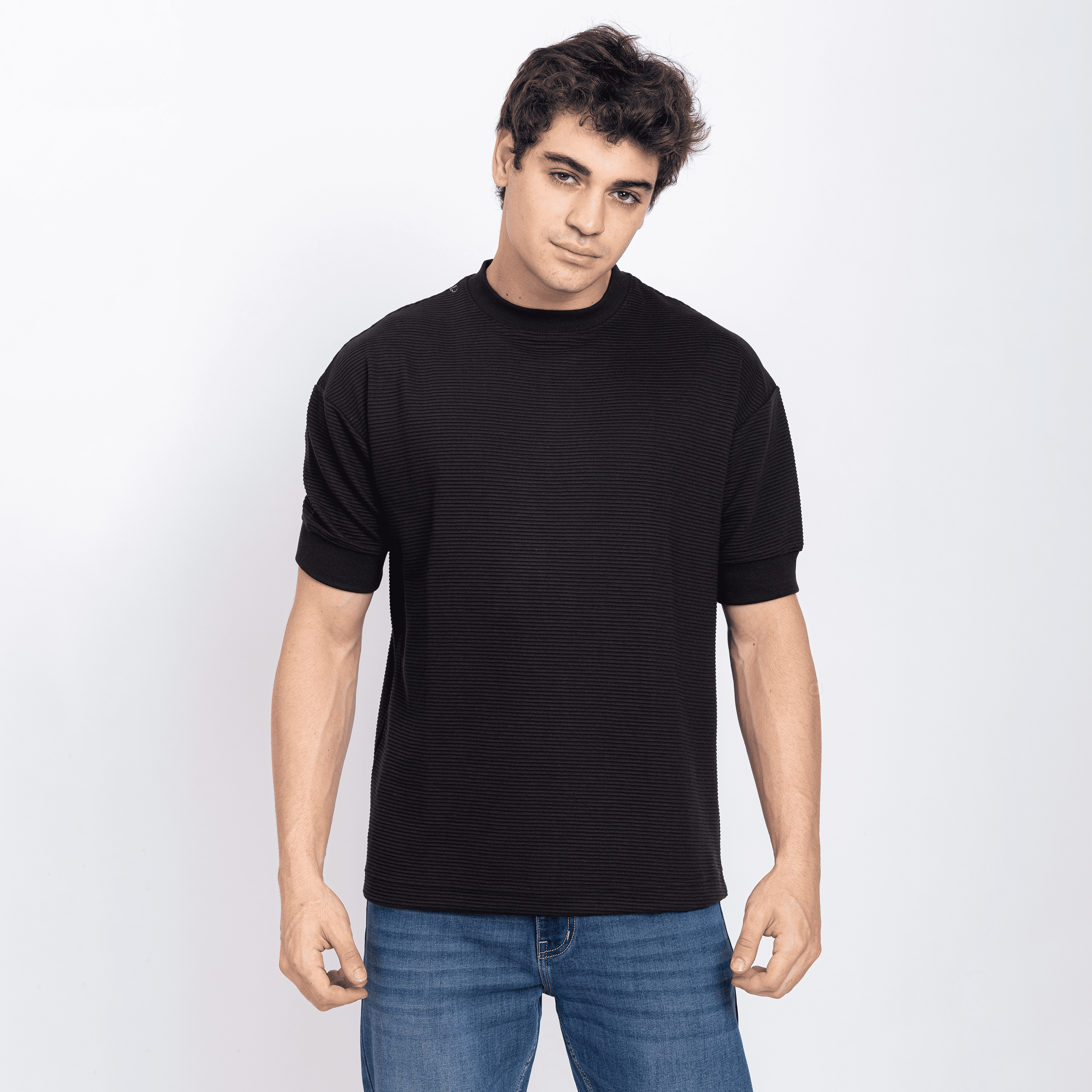 Half Sleeve Round Neck T-Shirt