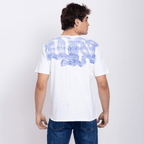 Half Sleeve Round Neck T-Shirt with Front & Back Print