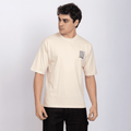 Half Sleeve Round Neck T-Shirt with Front & Back Print