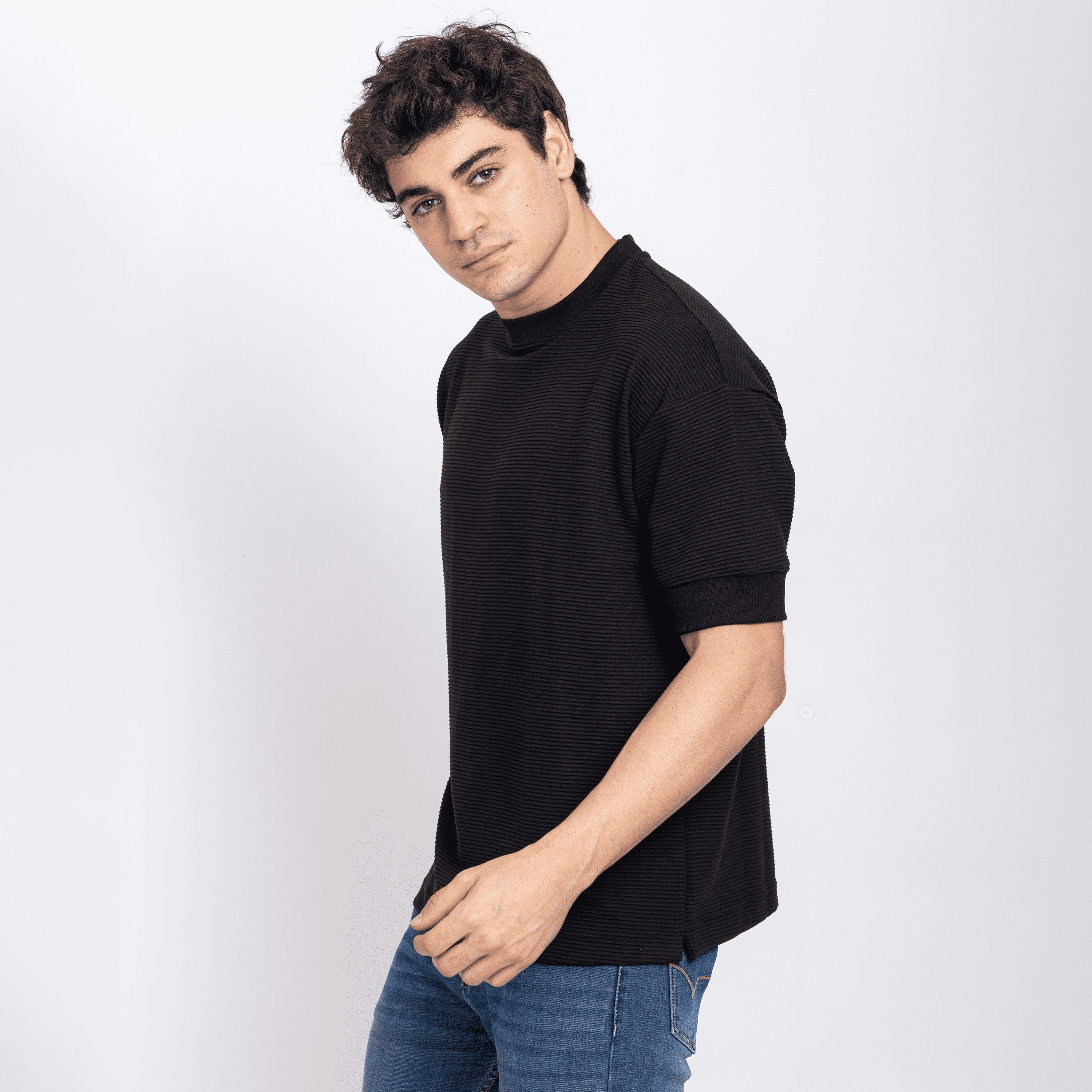 Half Sleeve Round Neck T-Shirt