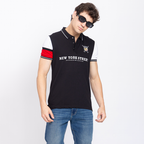 Half Sleeve Collar T-Shirt