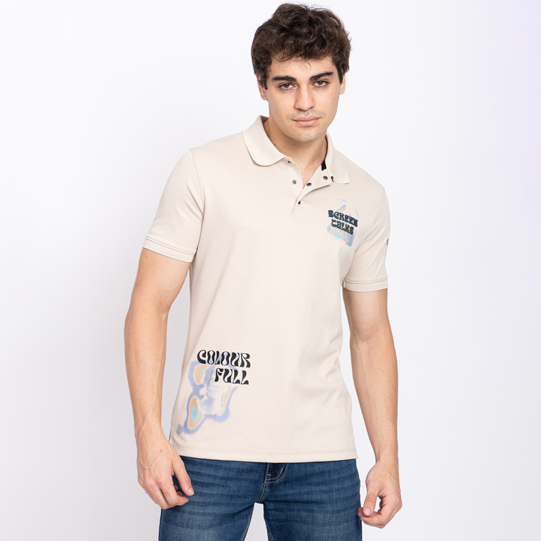 Half Sleeve Collar T-Shirt