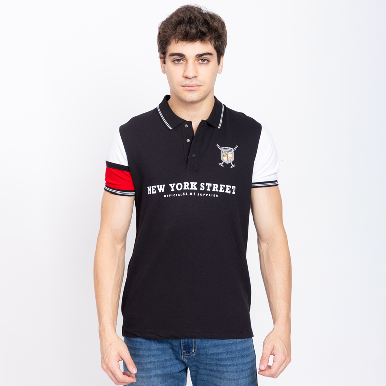 Half Sleeve Collar T-Shirt