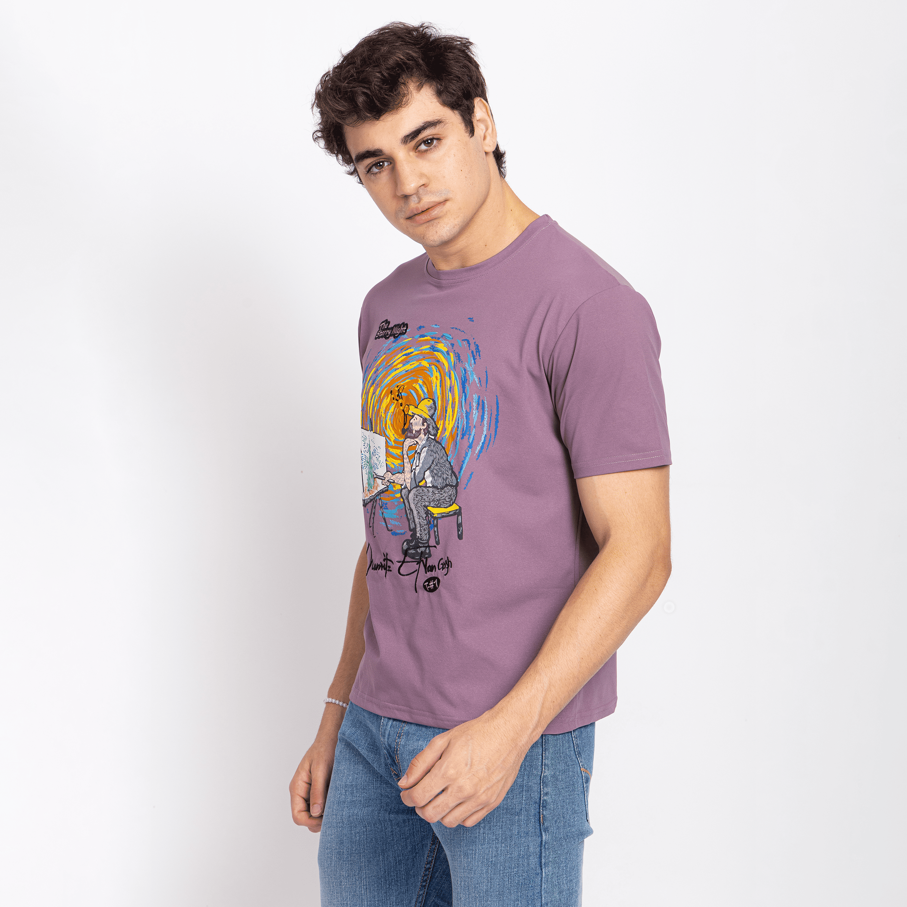 Half Sleeve Round Neck T-Shirt