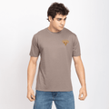 Half Sleeve Round Neck T-Shirt with Front & Back Print