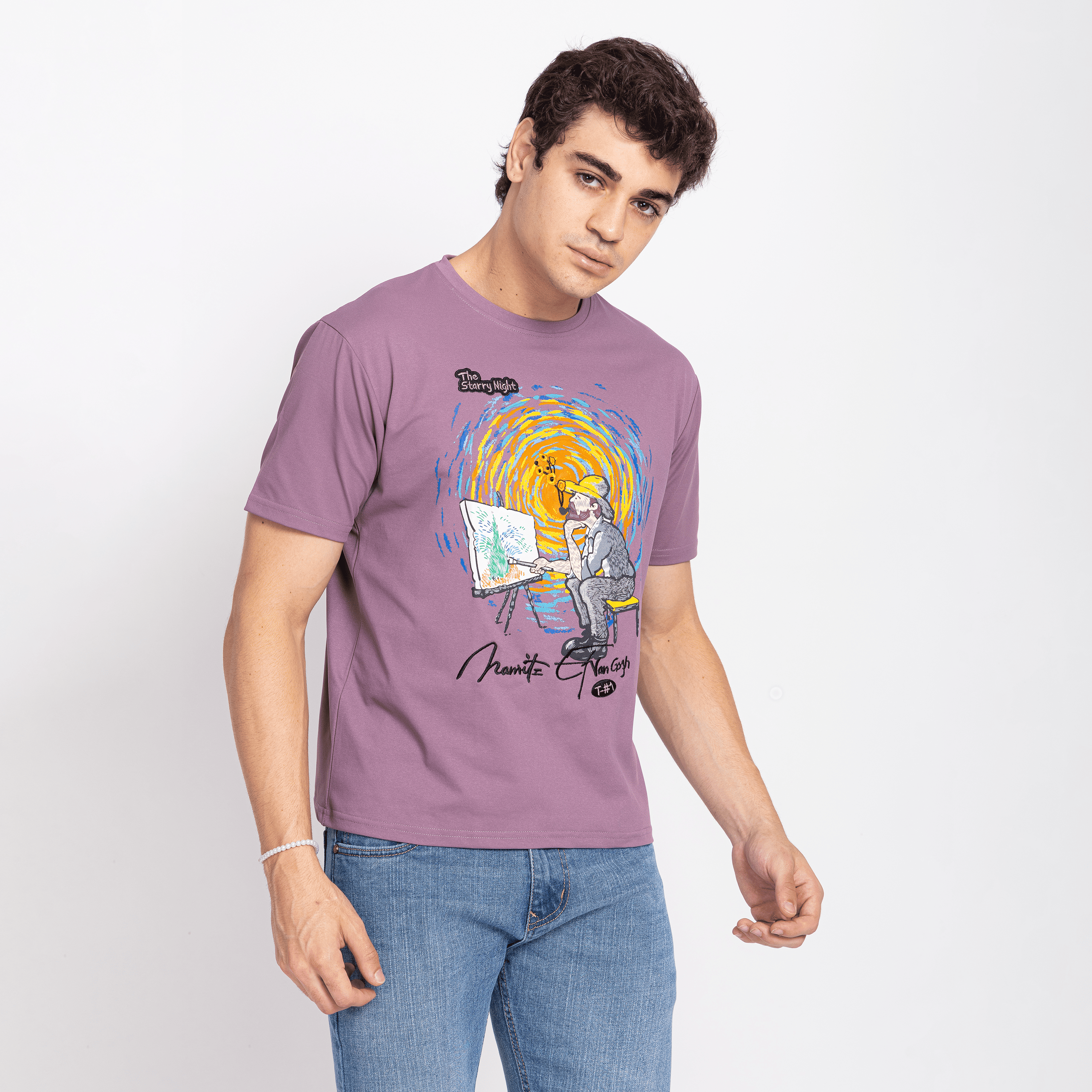 Half Sleeve Round Neck T-Shirt