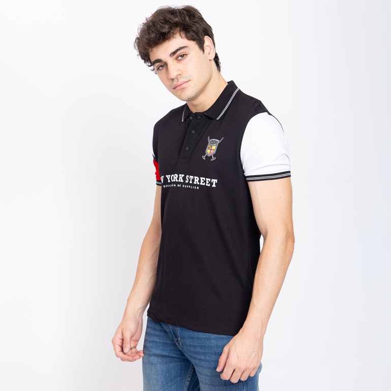 Half Sleeve Collar T-Shirt