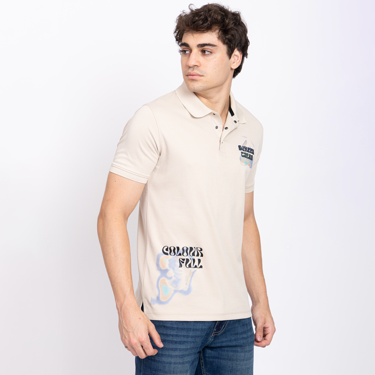 Half Sleeve Collar T-Shirt