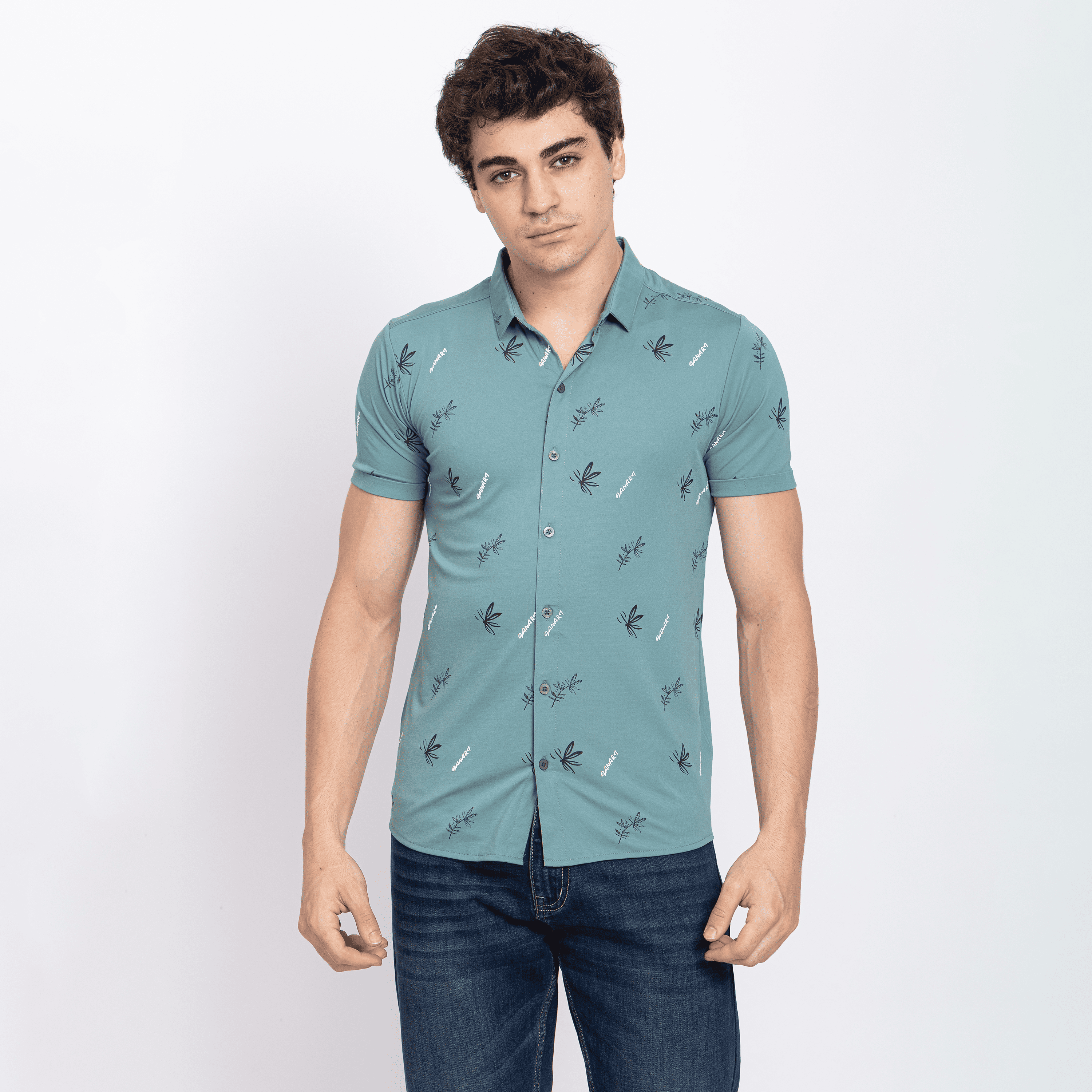 Half Sleeve Shirt AOP Print
