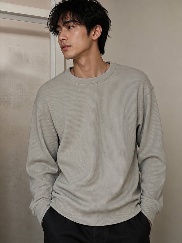 Round Neck Sweatshirt