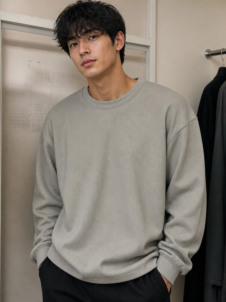 Round Neck Sweatshirt