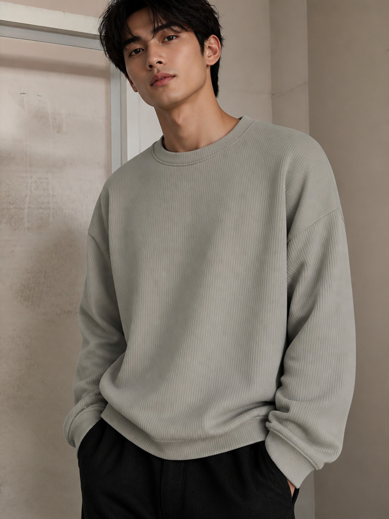 Round Neck Sweatshirt