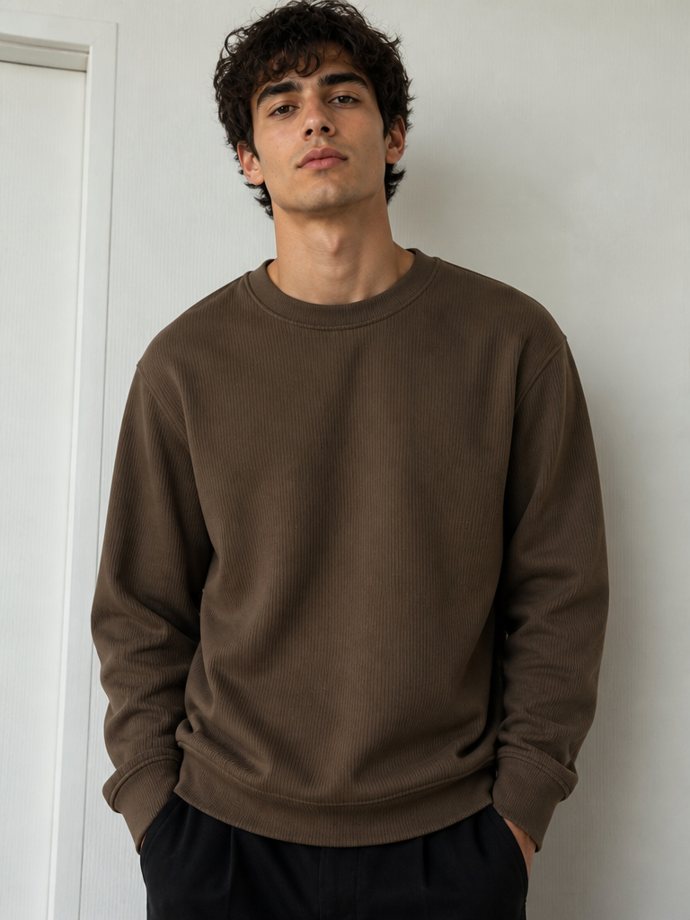 Round Neck Sweatshirt