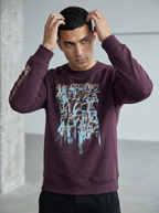 Men’s Printed Round Neck Sweatshirt