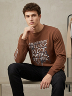 Men’s Printed Round Neck Sweatshirt