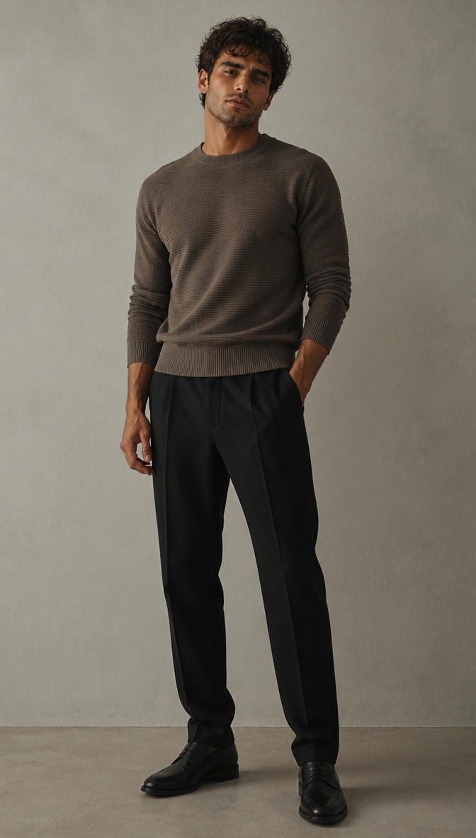 Men’s  Crew Neck Sweatshirt