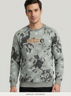 Men’s Printed Round Neck Sweatshirt