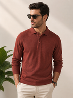 Men's  Full Sleeve Polo T-Shirt
